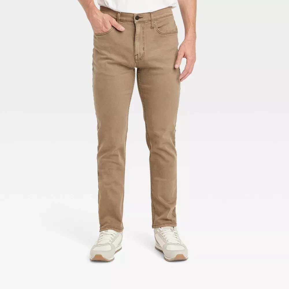 Goodfellow‎ & Co Slim Fit Comfort Wear Jeans Brown Size 40x32 New With Tags